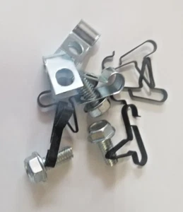 Fits 71 72 73 74 Challenger Cuda E-Body 5/16 Fuel Gas Line Clip Kit - Picture 1 of 1