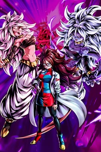 Dragon Ball Android 21 Alle Formen Poster 24 x 18" SÜSS! - Bild 1 von 2