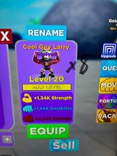 8x Evolved Cool Guy Larry  Muscle Legend Roblox (Quick) (Cheap)