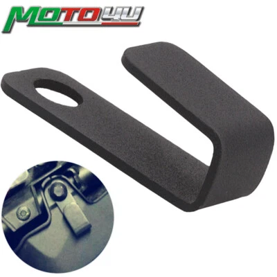 Para Yamaha FZ 09 2014 MT09 Moto Casco Negro Gancho Bloqueo Soporte Piezas  Foto 1 de 4
