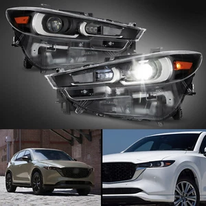 Headlights for 2022-2024 Mazda CX-5 Full LED Headlight w/o AFS - Picture 1 of 30