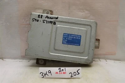 Unidad de control del motor Honda Accord AT 1988 ECU 36048PH4678 módulo 205 3K9-B1 Foto 1 de 4