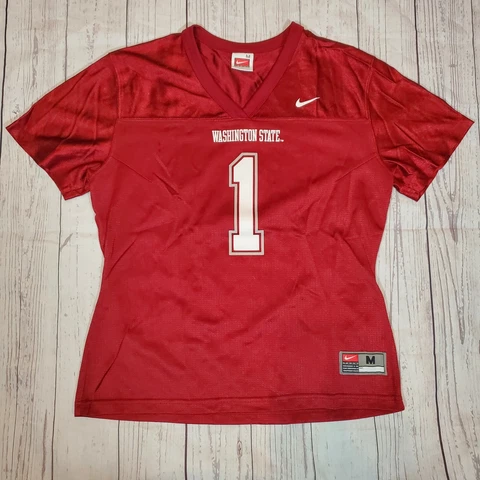 Washington State Cougars Football Jersey Youth Medium Nike Jersey #1 Blank Cover