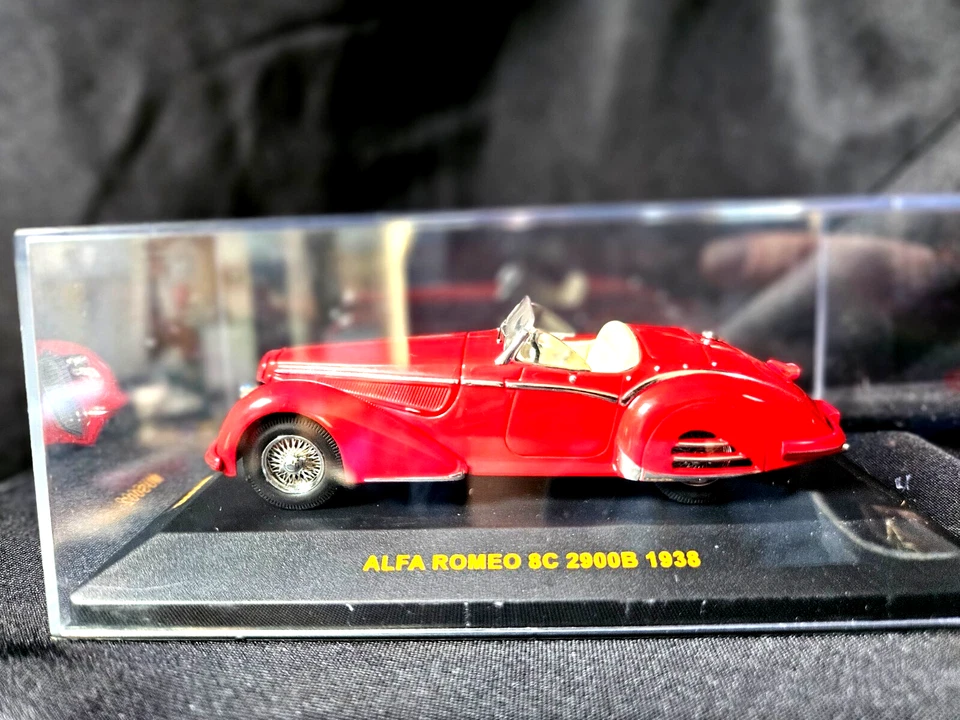 ixo 1938 Alfa Romeo 8C 2900B rojo escala 1:43 Inv. #4582 Foto 1 de 4