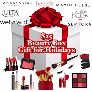 Weihnachtsgeschenkbox (Beauty Make-up Hautpflege Körperduft Make-up Beauty Box $ 25) - Bild 1 von 1