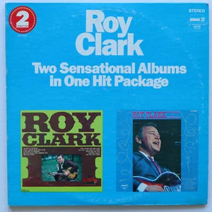 Roy Clark - Double Album – Silver Threads & Golden Needles - 2x 12" LP 33 RPM - Picture 1 of 12