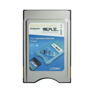 For SD MMC MS SM Card into PCMCIA Adaptor 4 in 1 PhoMaster Memory Card Adapter - Imagen 1 de 3