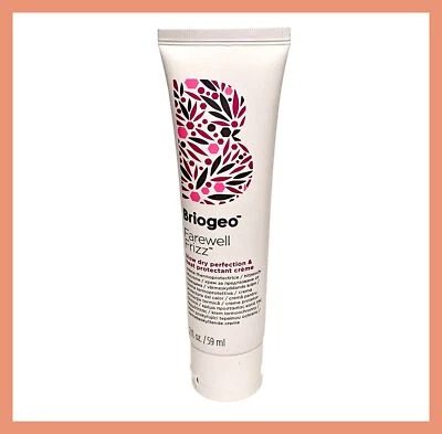 Crema protectora térmica Briogeo Farewell Frizz Blow Dry Perfection 2 fl. oz sellada Foto 1 de 4