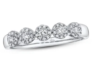 Jared Shy Creation Diamond Ring 1/5 ct tw Round 14K White Gold SC55002624 - Picture 1 of 5
