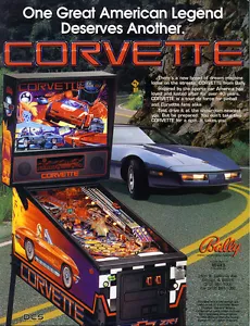 Corvette Flipper - CPU Rom 2.1 [U6] [Bally/Williams] EPROM - Bild 1 von 2