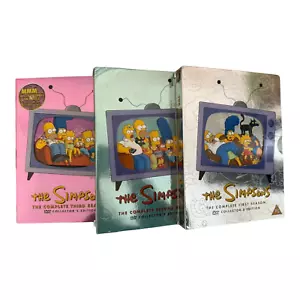 Die Simpsons DVD Collectors Edition Staffel 1-3 UK PAL Refurbished Discs Region 2 - Bild 1 von 1