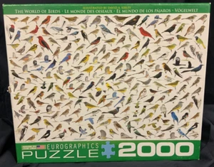 EuroGraphics The World of Birds Jigsaw Puzzle (2000-Piece) COMPLETE - Picture 1 of 3