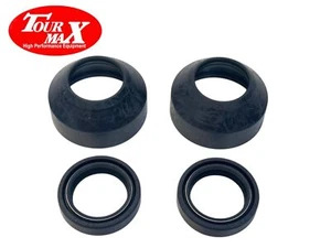 TOURMAX KIT PARAOLI + PARAPOLVERE FORCELLA PER SUZUKI GS 400 E 450 SU/S/L "80's - Imagen 1 de 9