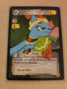 My Little Pony Collectible Card Game- Mage Meadowbrook, Pillar of Healing - #137 - Picture 1 of 11