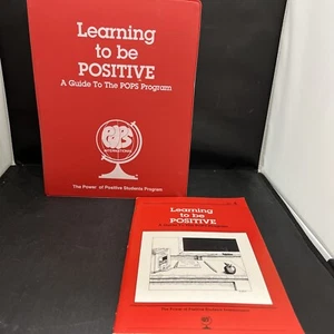 Learning to be Positive POPS Program Teacher Strategies and Paperback Guide #4 - Picture 1 of 6