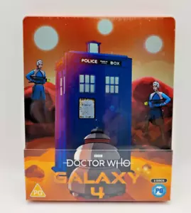 DOCTOR WHO GALAXY 4 Steelbook Limited Edition Blu Ray New Factory Sealed - Picture 1 of 24