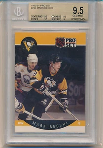 1990 Pro Set Mark Recchi (Rookie Card) (#239) (Population of 1) BGS9.5 BGS - Picture 1 of 1