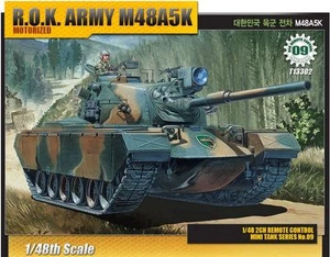 Kit modelo de plástico tanque motorizado Academy 1/48 R.O.K Army M48A5K militar 13302 - Imagen 1 de 4
