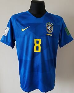 Brazil 2018 - 2019 Away football Nike shirt #8 size Large Adult 