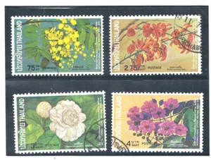 THAILAND 1974 Flowers (Flora) FU - Picture 1 of 1