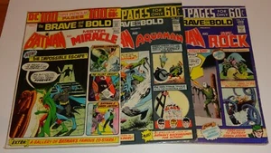 BRAVE AND BOLD #112,114,117  FN- AVG  ALL 100 PAGERS - Picture 1 of 1