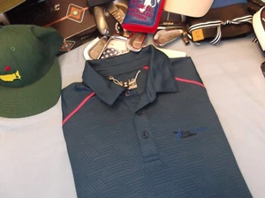 POLO DE GOLF ELÁSTICO UNDER ARMOUR HEATGEAR - L - LA BASE ERIC TRUMP - NUEVO SIN ETIQUETAS - Imagen 1 de 11