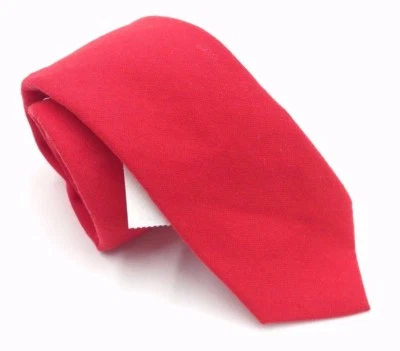 $110 Bar Iii Mens Red Solid Slim Neck Tie Dress Classic Skinny Necktie 58x2.5 Foto 1 de 4