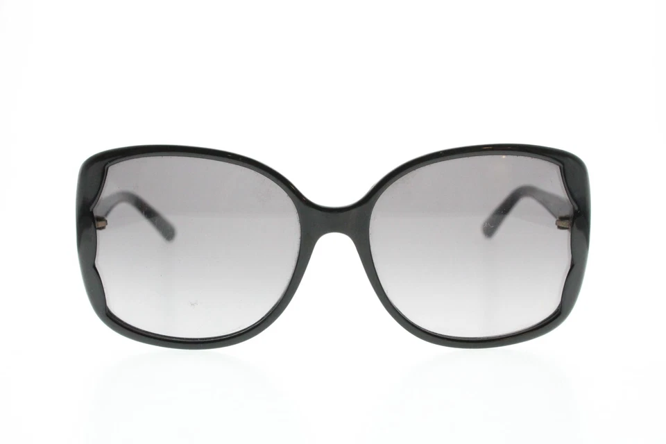 Valentino Square Butterfly Sunglasses Black Italy 203 V609S 001 130mm *SCRATCHED - Image 1 of 4