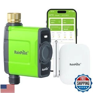 RAINPOINT WiFi Water Timer for Garden Hose, Smart Sprinkler Timer with WiFi A - Picture 1 of 5