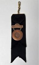 Massachusetts Volunteer Militia Second Class Marksman 1903 Bronze Medal & Ribbon
