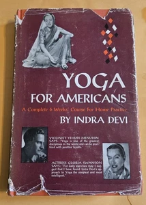 YOGA FOR AMERICANS by Indra Devi Vtg Hardback 1960 Six Week Course Guide AS IS  - Picture 1 of 7