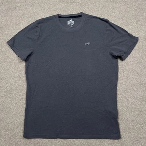 Hollister Men's Shirt Size L Gray Short Sleeve Must Have Collection Stretch Tee - Picture 1 of 8
