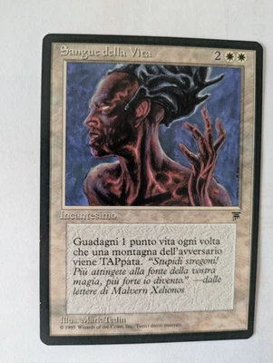 Italian Lifeblood Legends MTG NM Free shipping with tracking - Image 1 of 2