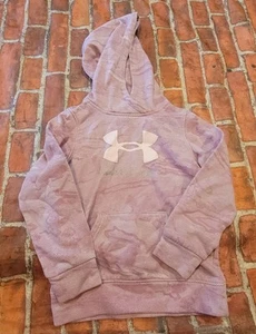 Under Armour Girls Hoodie Size 5 Sweatshirt - Picture 1 of 1