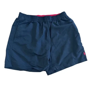 Bañador corto Polo Ralph Lauren para hombre rojo logotipo de pony negro mediano - Imagen 1 de 7