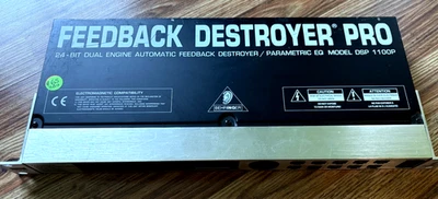 Behringer Feedback Destroyer Pro DSP  1100/, VERY CLEAN from my studio , fine!! - Image 1 of 4