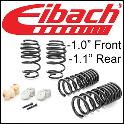 Conjunto de 4 molas rebaixadoras Eibach Pro-Kit ajuste 06-10 Jeep Grand Cherokee SRT8 6.1L - Imagem 1 de 4