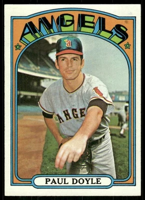 1972 Topps Paul Doyle #629 California Angels *SP High Number - Image 1 of 2