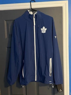 Fanatics  Toronto Maple Leafs Authentic Pro Full Zip Coaches Jacket New Large - Image 1 of 4