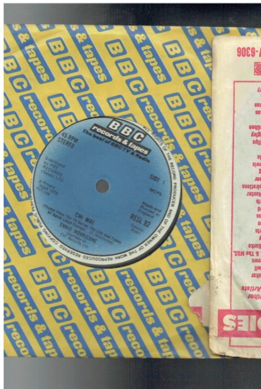 ENNIO MORRICONE CHI MAI -THE LIFE & TIMES OF DAVID LLOYD GEORGE TV THEME SINGLE - Image 1 of 1