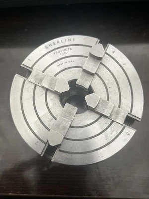 Portabrocas Sherline de 3,1 pulgadas y 4 mordazas Foto 1 de 2