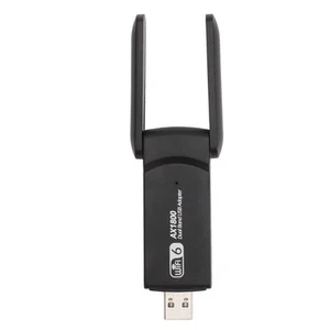 USB-WLAN-Adapter 6 1800Mbps 2.4G 5G Dualband-Wireless-Netzwerkadapter Für W KUI - Afbeelding 1 van 22