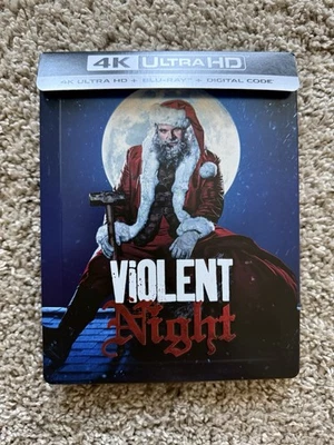 Violent Night (4K UHD/Blu-ray) Best Buy Exclusive SteelBook OOP - Image 1 of 4