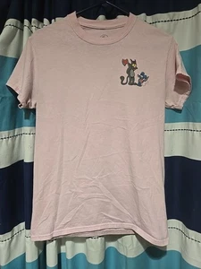 the simpsons t shirt Itchy And Scratchy Small Pink - Picture 1 of 2