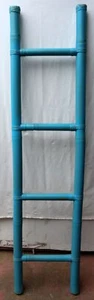 Scala IN Bambus CMS 160X40 Ethno Handtuchhalter Badezimmer Himmelblau Bambus - Bild 1 von 9