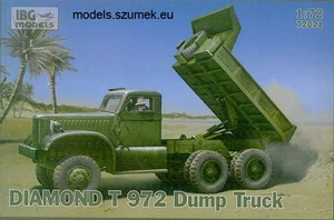IBG 72021 Diamond T 972 Dump Truck scale 1/72 - Zdjęcie 1 z 1