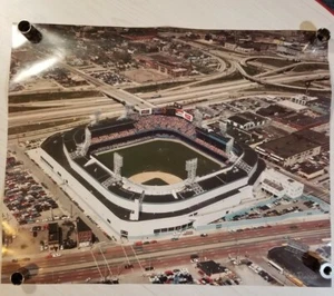 VTG DETROIT TIGER STADIUM GLOSSY COLOR POSTER PICTURE 22" X 27" - Picture 1 of 1