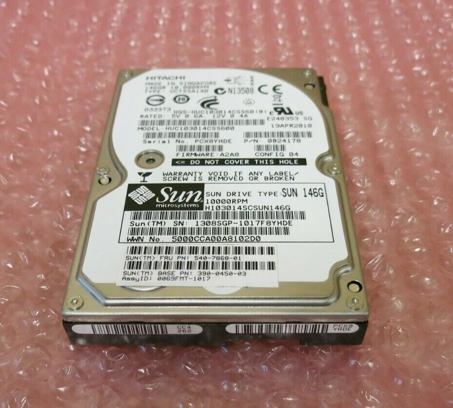 Hitachi Ultrastar HUC103014CSS600 0B24178 146GB 10000RPM 64MB 2.5" SAS HDD - Image 1 of 4