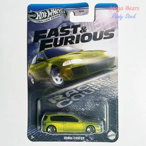 Mattel Hot Wheels Sliver Series Fast & Furious Racing Course #1 Honda Civic EG - Picture 1 of 1