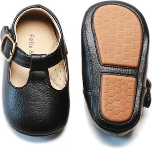 Soft Sole Baby Shoes - Infant Baby Walking Shoes Moccasinss Rubber Sole Crib Sho - Picture 1 of 12